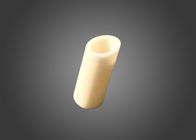Porous 99 % High Alumina Zirconia Ceramic Parts , Inclined Zirconia Tube / Pipe